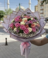 30 adet gül buketi